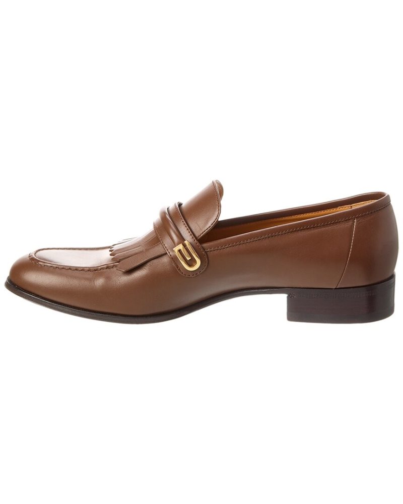Gucci Leather Loafer - Barde - Image 2