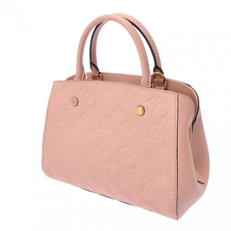 Louis Vuitton Montaigne  Leather Handbag - Barde - Image 3