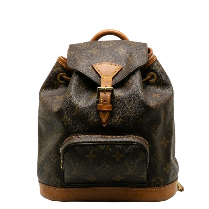 Louis Vuitton Montsouris  Canvas Backpack Bag - Barde