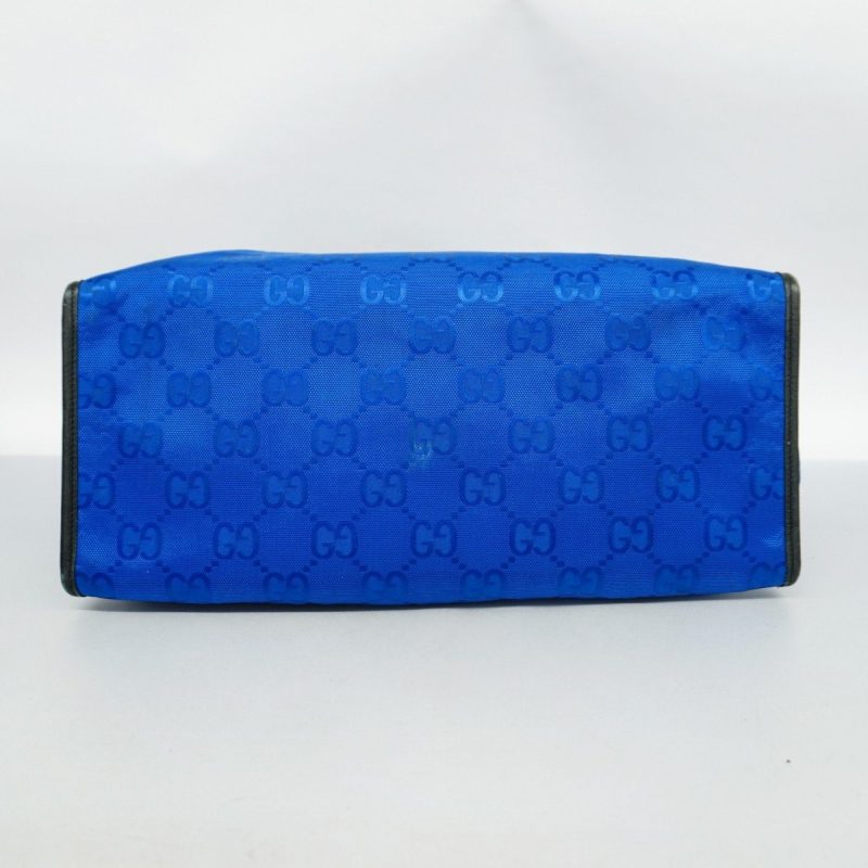 Gucci  blue Nylon Tote Bag (Pre-Owned) - Barde - Image 3