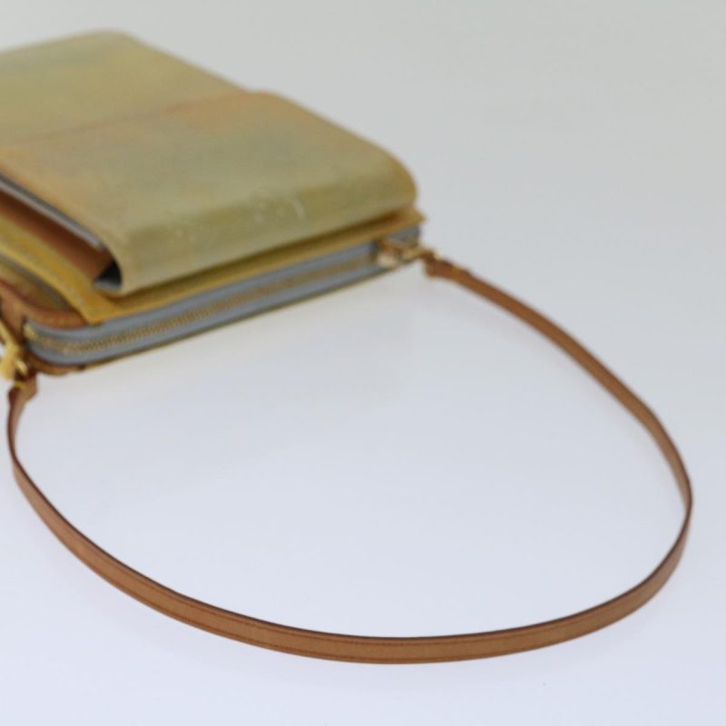 Louis Vuitton Mott  Patent Leather Clutch Bag - Barde - Image 4