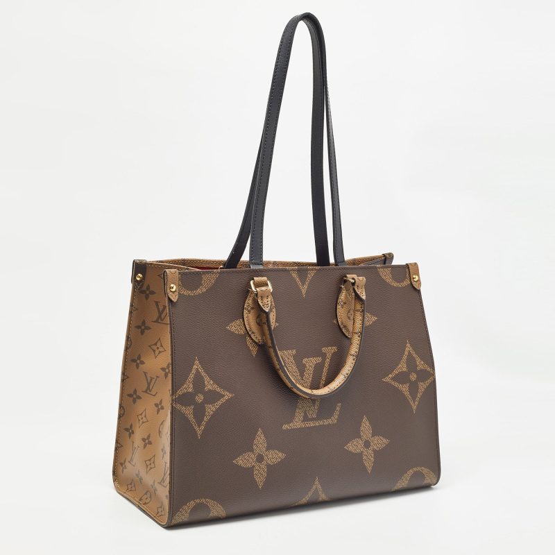 Louis Vuitton Reverse Monogram Giant Canvas Onthego Mm Bag - Barde - Image 2