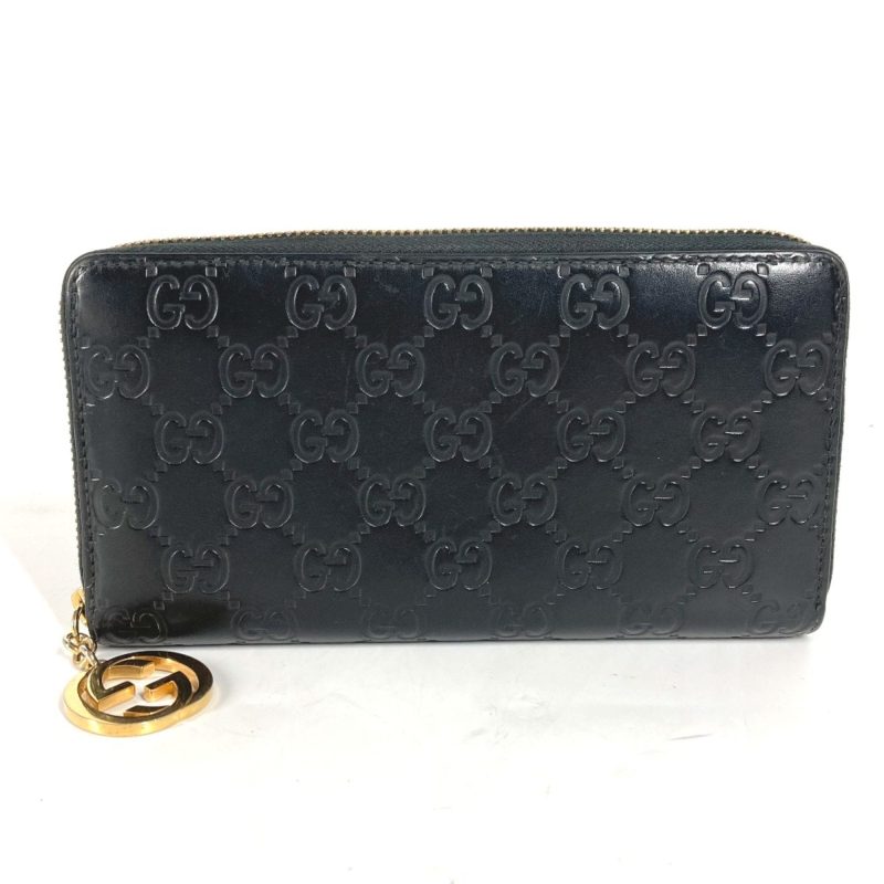 Gucci  Leather Long Wallet (Bi-Fold) (Pre-Owned) - Barde