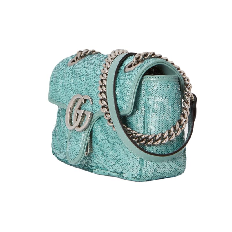 Gucci Gg Marmont Mini Sequin Shoulder Bag - Barde - Image 2