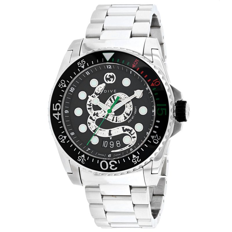 Gucci Men's Black dial Watch - Barde