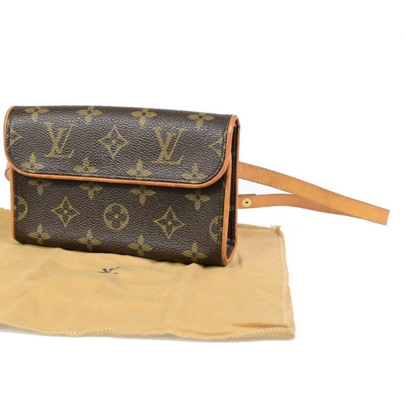 Louis Vuitton Pochette Florentine  Canvas Clutch Bag - Barde