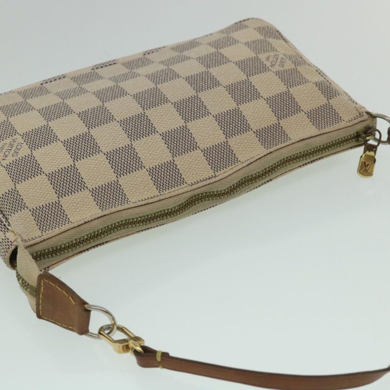 Louis Vuitton Pochette Accessoire  Canvas Clutch Bag - Barde - Image 4