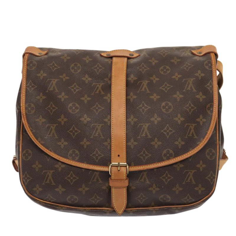 Louis Vuitton Saumur 35  Canvas Shoulder Bag - Barde - Image 2