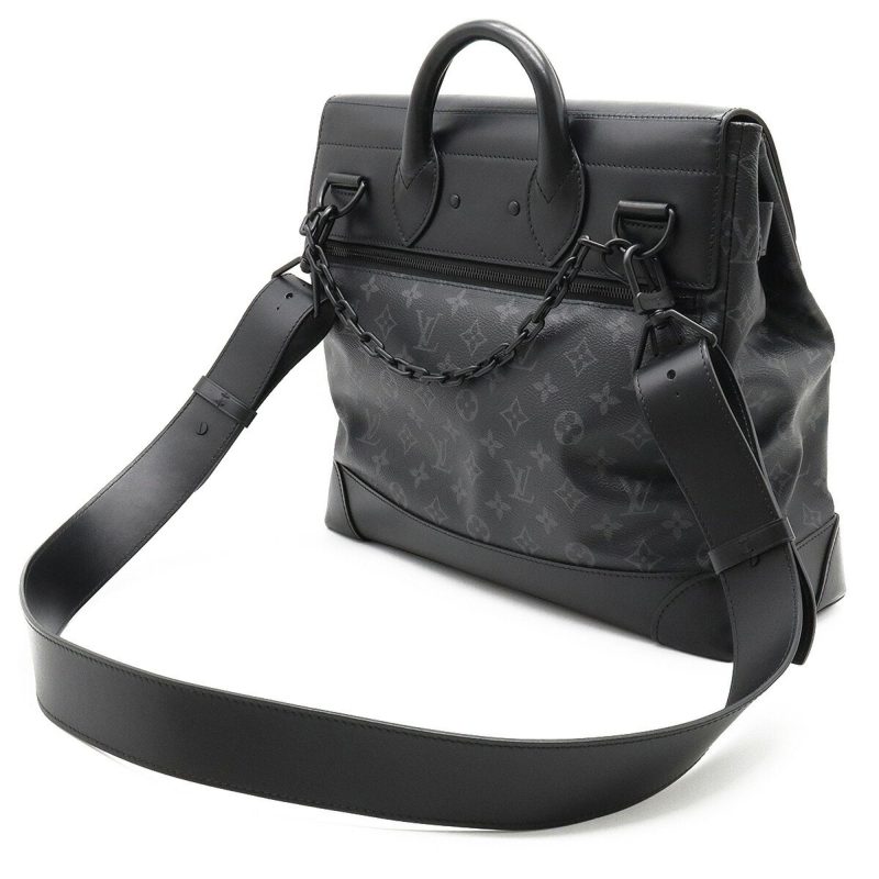 Louis Vuitton Steamer  Canvas Shoulder Bag - Barde - Image 2