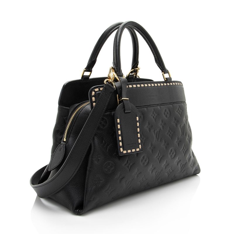 Louis Vuitton Monogram Empreinte Vosges MM Satchel - Barde - Image 2