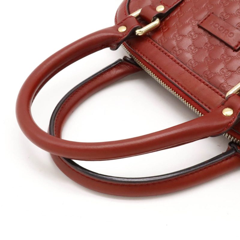 Gucci Microguccissima  Leather Handbag Shoulder Bag (Pre-Owned) - Barde - Image 5