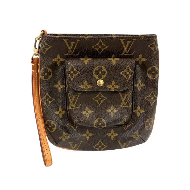 Louis Vuitton Partition  Canvas Clutch Bag - Barde