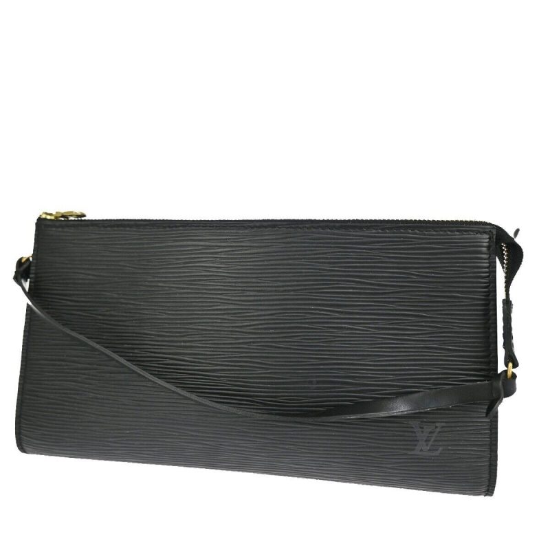 Louis Vuitton Pochette Accessoires  Leather Clutch Bag - Barde - Image 2