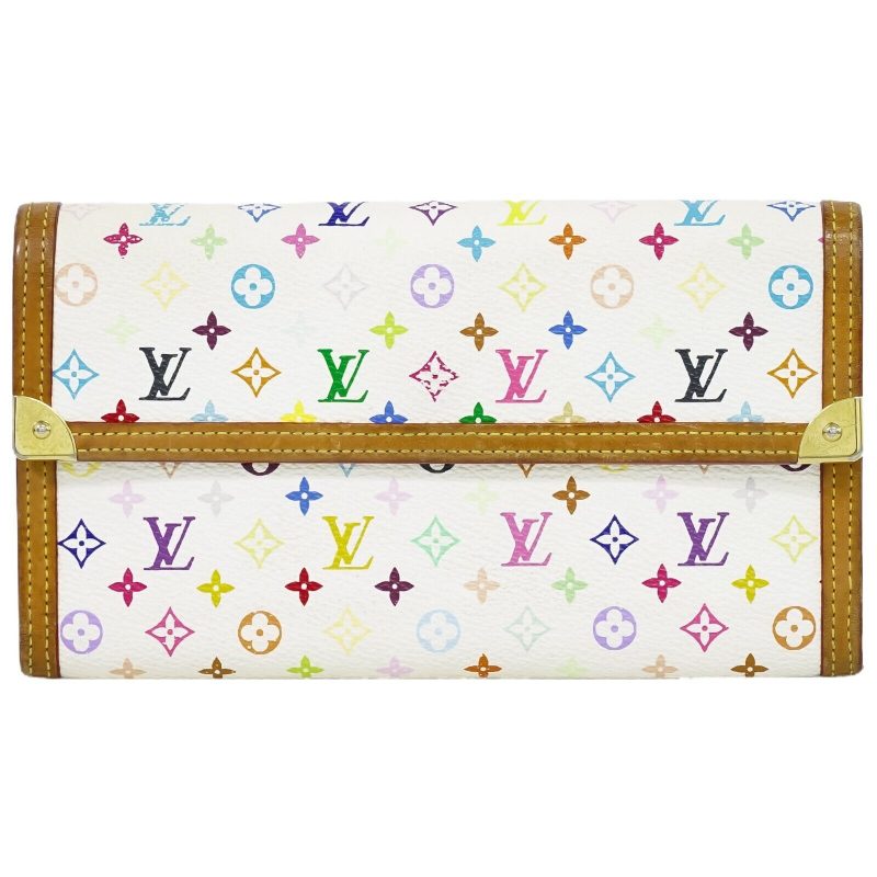 Louis Vuitton Porte Tresor International  Canvas Wallet - Barde