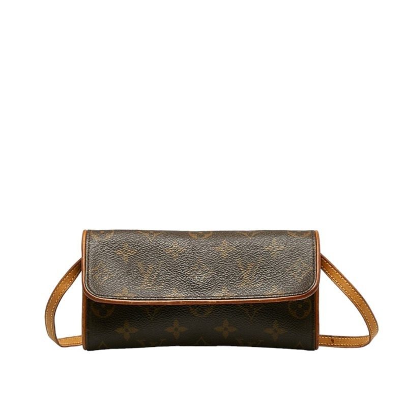 Louis Vuitton Pochette Twin  Canvas Shoulder Bag - Barde