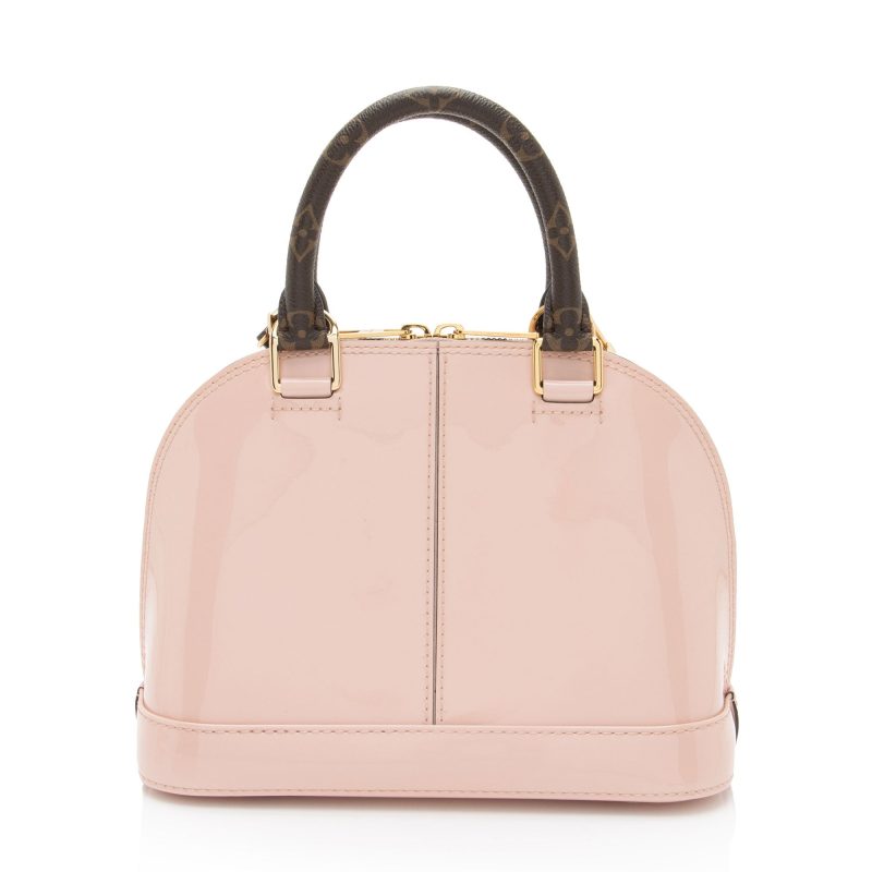 Louis Vuitton Patent Leather Alma BB Satchel - Barde - Image 3