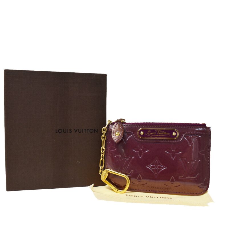 Louis Vuitton Pochette Clés  Patent Leather Wallet - Barde