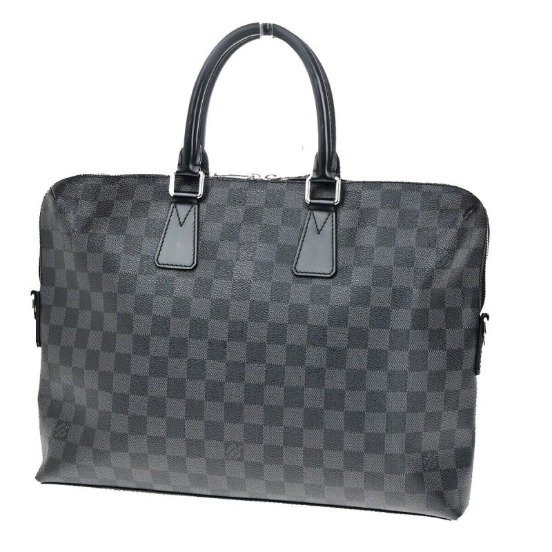 Louis Vuitton Porte Documents Jour  Canvas Briefcase Bag - Barde