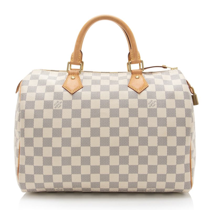 Louis Vuitton Damier Azur Speedy 30 Satchel - Barde