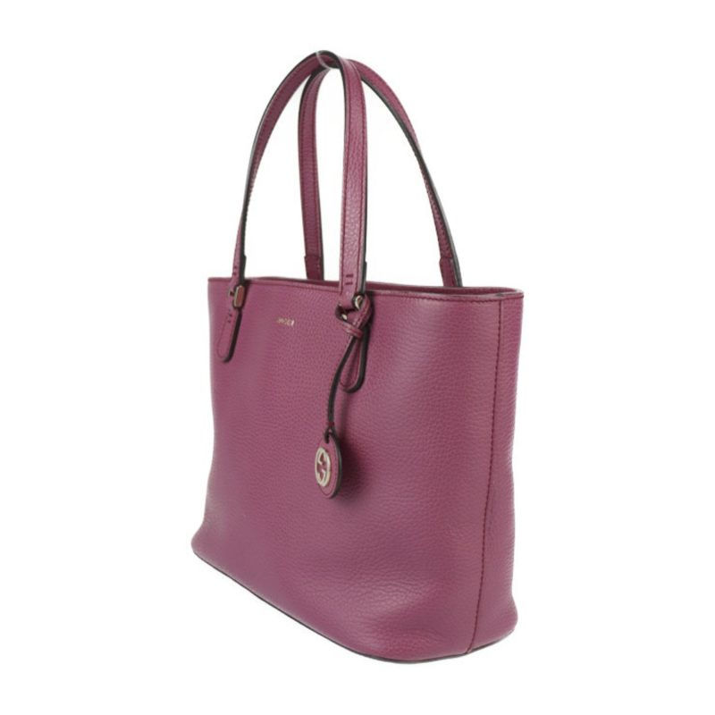 Gucci Interlocking G  Leather Shoulder Bag () - Barde - Image 4
