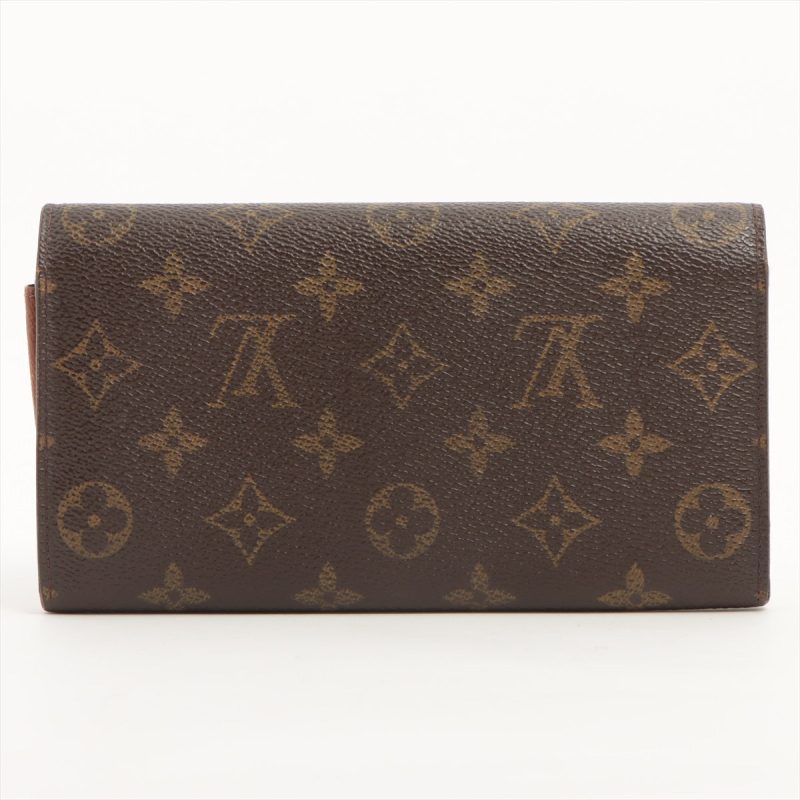 Louis Vuitton Monogram Pochette Porte Monet Creddie M61725 Th0072 Long Wallets - Barde - Image 2