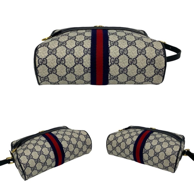 Gucci GG Supreme Crossbody Bag Canvas Crossbody Bag - Barde - Image 6