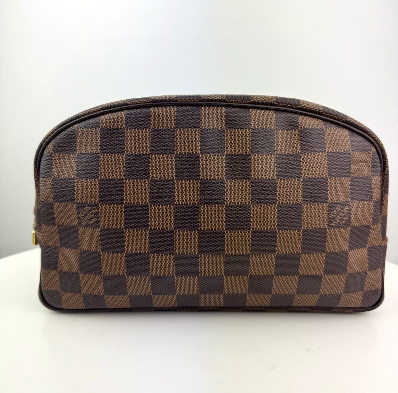 Louis Vuitton Trousse Toilette 25 Damier Ebene - Barde - Image 3