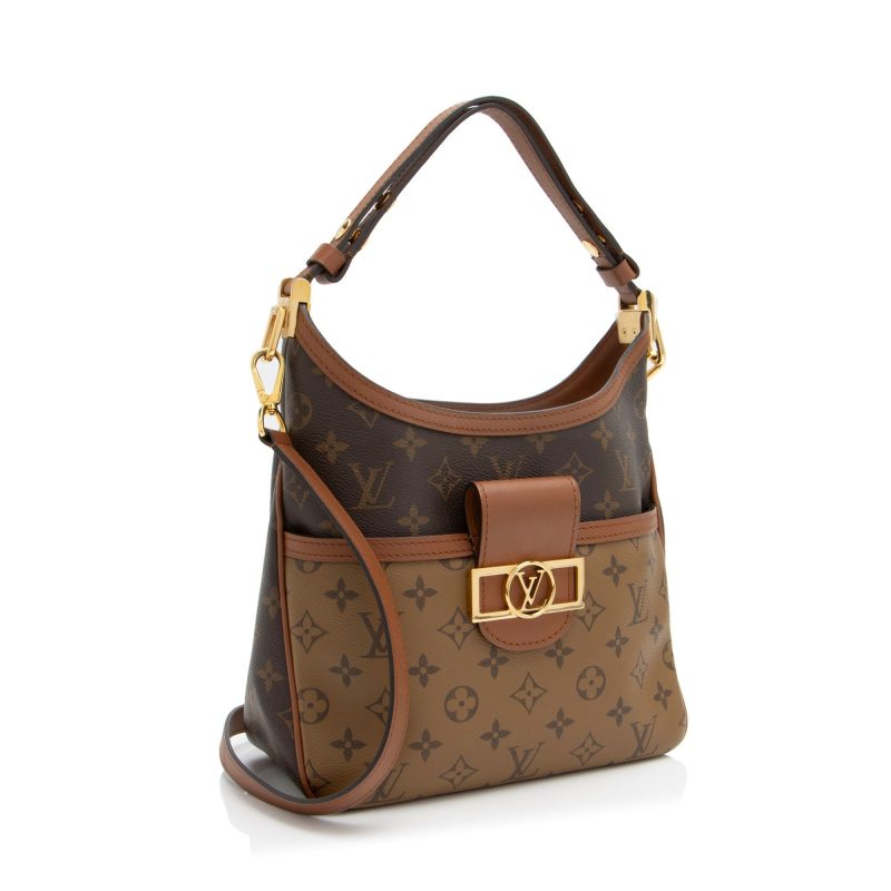 Louis Vuitton Reverse Monogram Dauphine PM Hobo - Barde - Image 2
