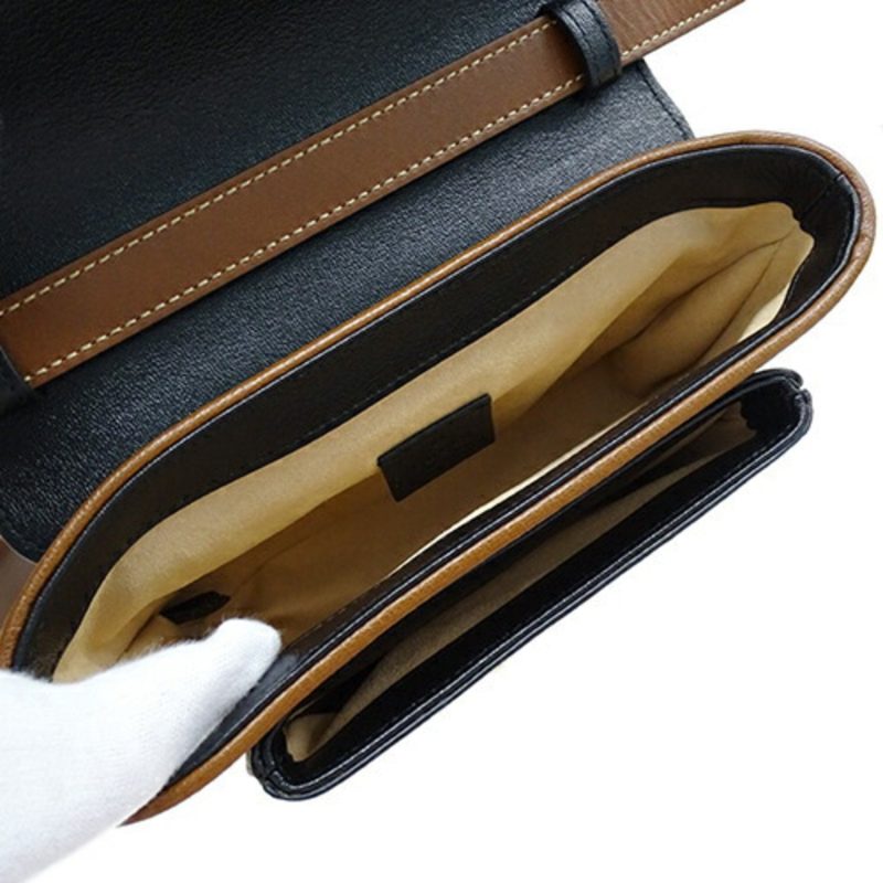 Gucci Padlock   Canvas Gg Supreme Handbag Shoulder Bag (Pre-Owned) - Barde - Image 6