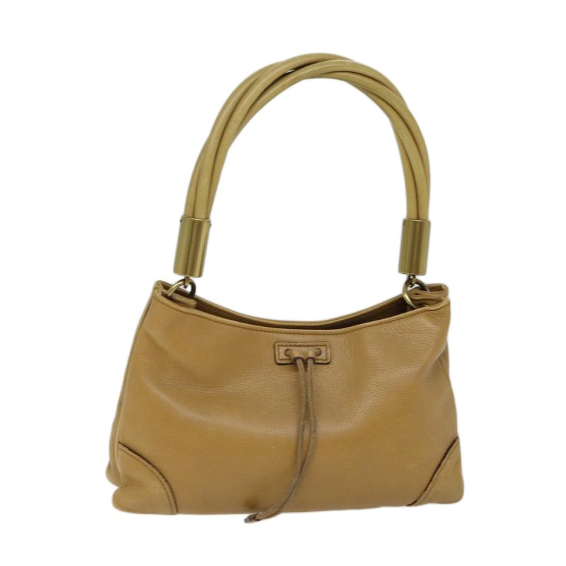 Gucci Drawstring  Leather Shoulder Bag () - Barde