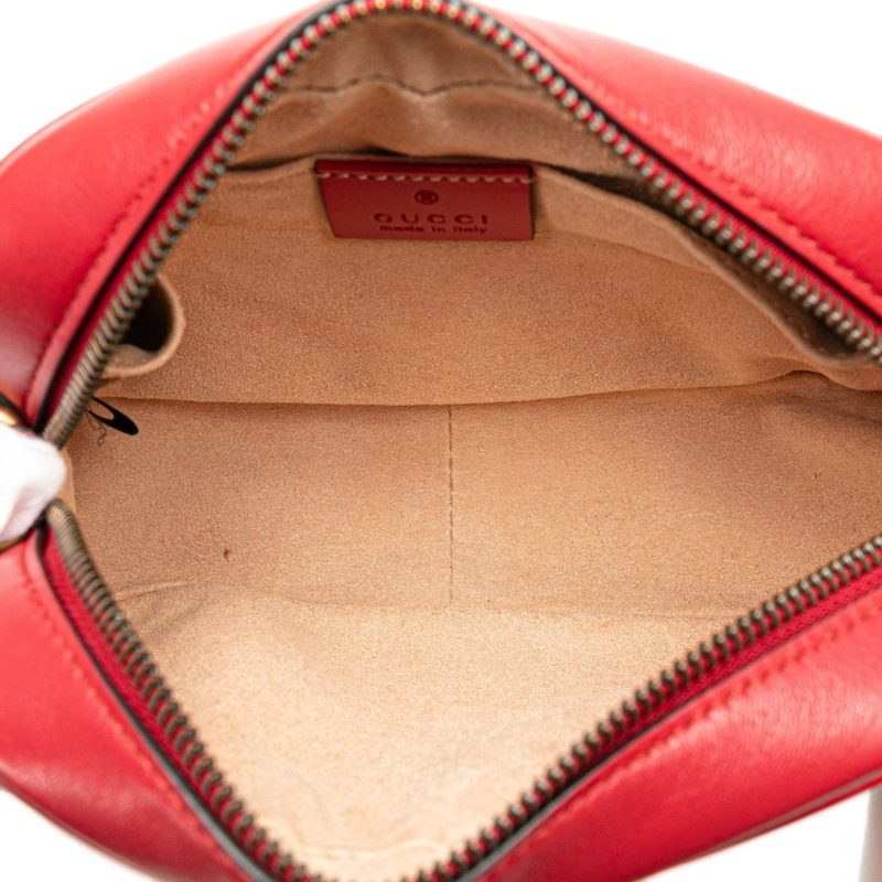 Gucci  Leather Shoulder Bag (Pre-Owned) - Barde - Image 4