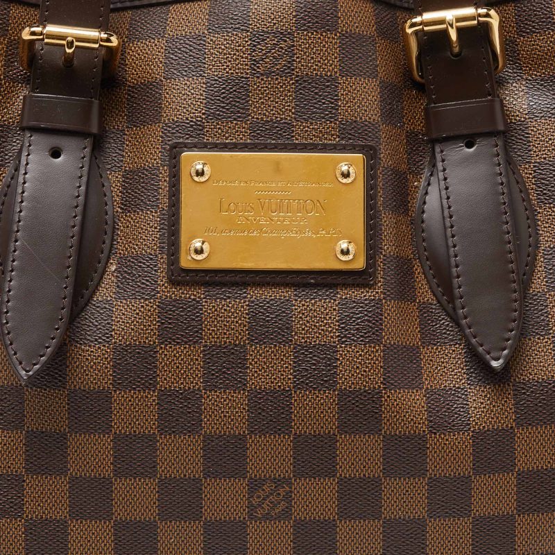 Louis Vuitton Damier Ebene Canvas Hampstead Mm Bag - Barde - Image 3