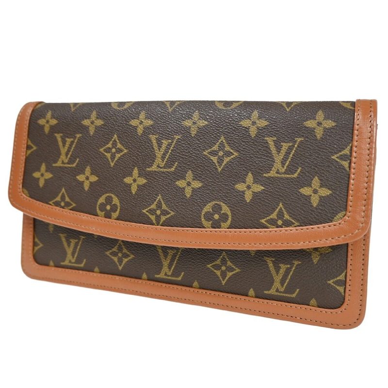 Louis Vuitton Pochette Dame  Canvas Clutch Bag - Barde