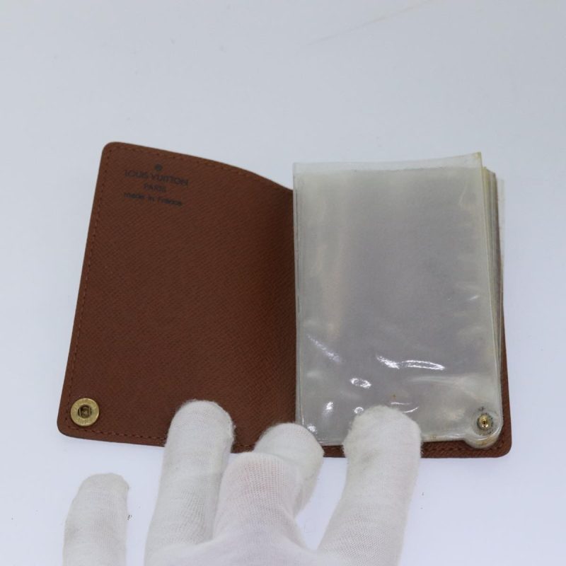 Louis Vuitton Porte Carte Crédit Pression  Canvas Wallet - Barde - Image 5