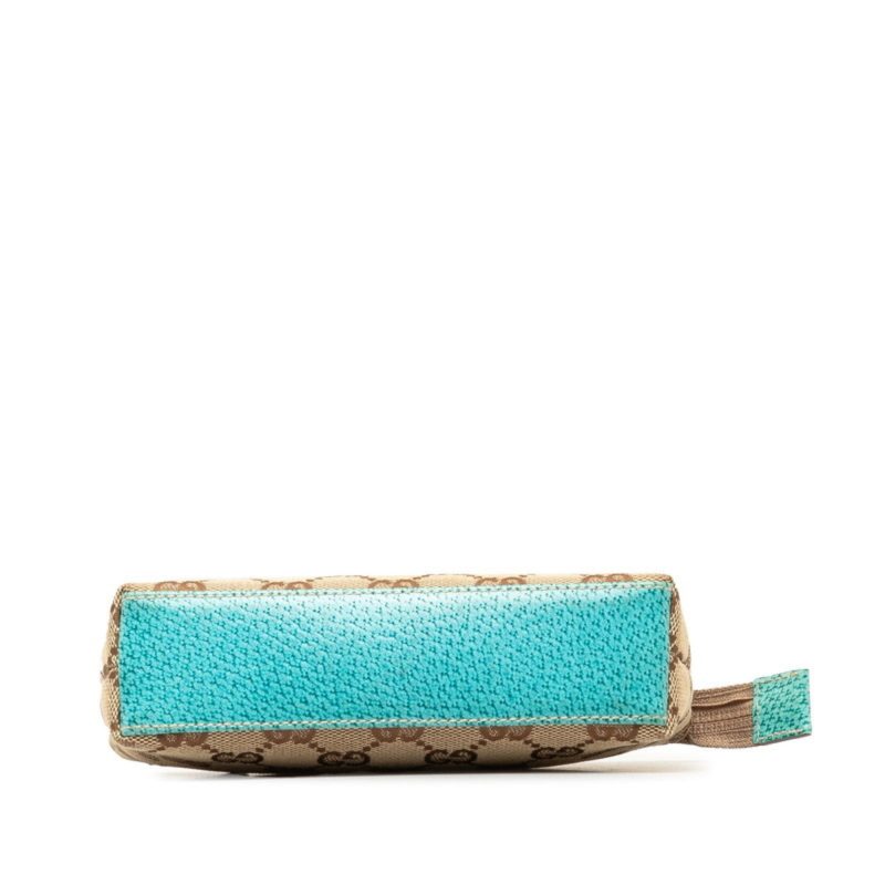 Gucci Gg Canvas  blue Gg Canvas Pouch (Pre-Owned) - Barde - Image 4