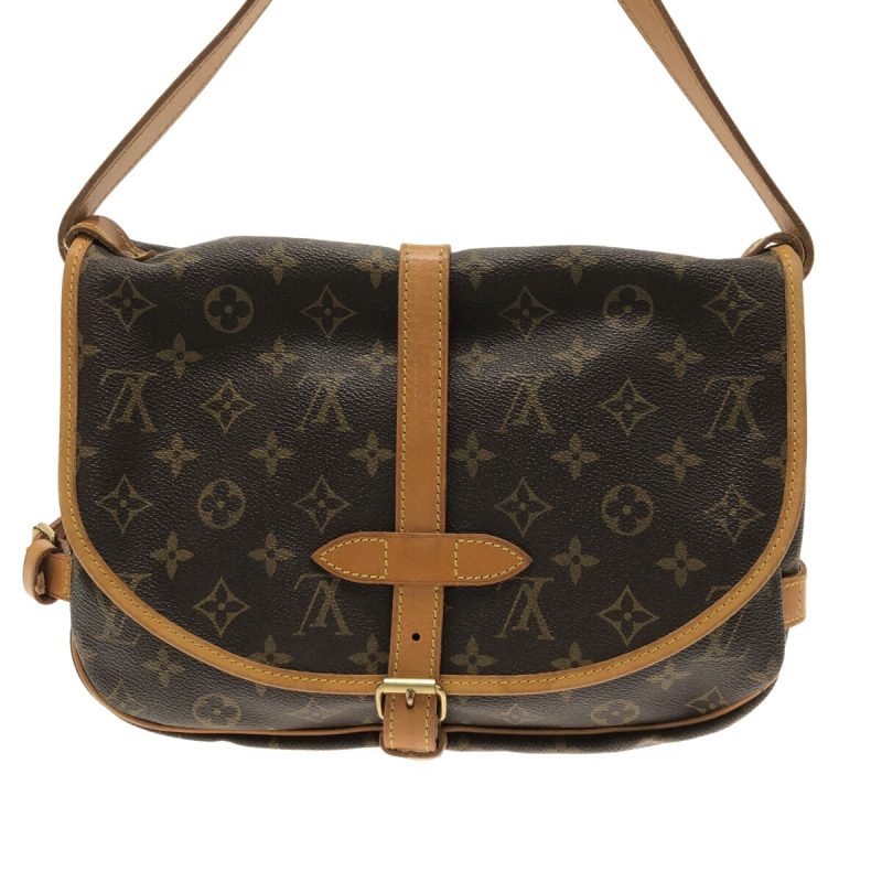 Louis Vuitton Saumur 30  Canvas Shoulder Bag - Barde