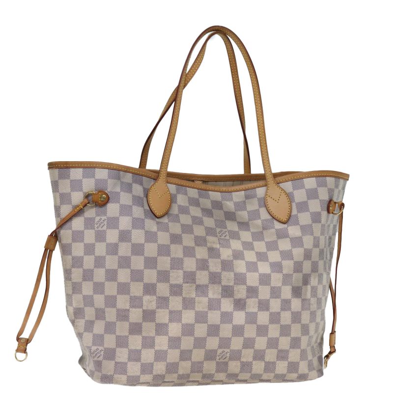 Louis Vuitton Neverfull Mm  Canvas Tote Bag - Barde