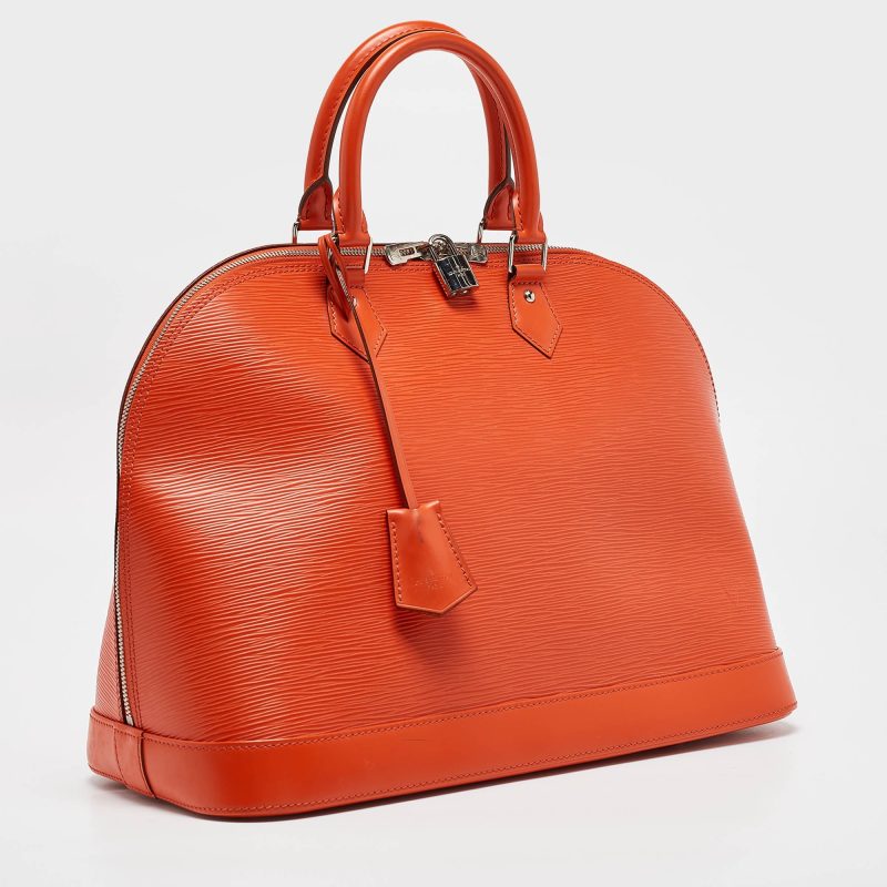 Louis Vuitton Piment Epi Leather Alma Gm Bag - Barde - Image 2