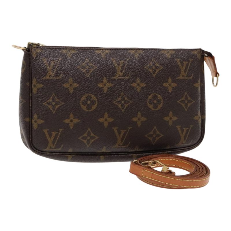 Louis Vuitton Pochette Accessoire  Canvas Clutch Bag - Barde