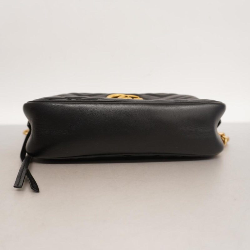 Gucci Gg Marmont  Leather Shoulder Bag () - Barde - Image 3