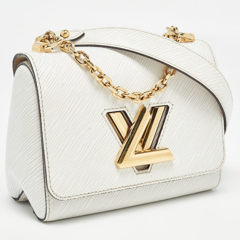 Louis Vuitton White Epi Leather Twist Pm Bag - Barde - Image 2