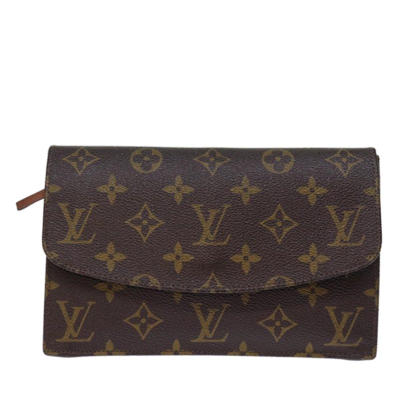 Louis Vuitton Pochette Rabat  Canvas Clutch Bag - Barde