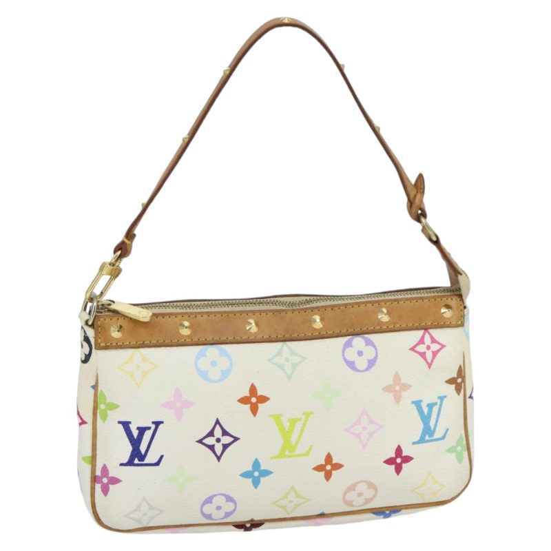 Louis Vuitton Pochette Accessoire  Canvas Clutch Bag - Barde