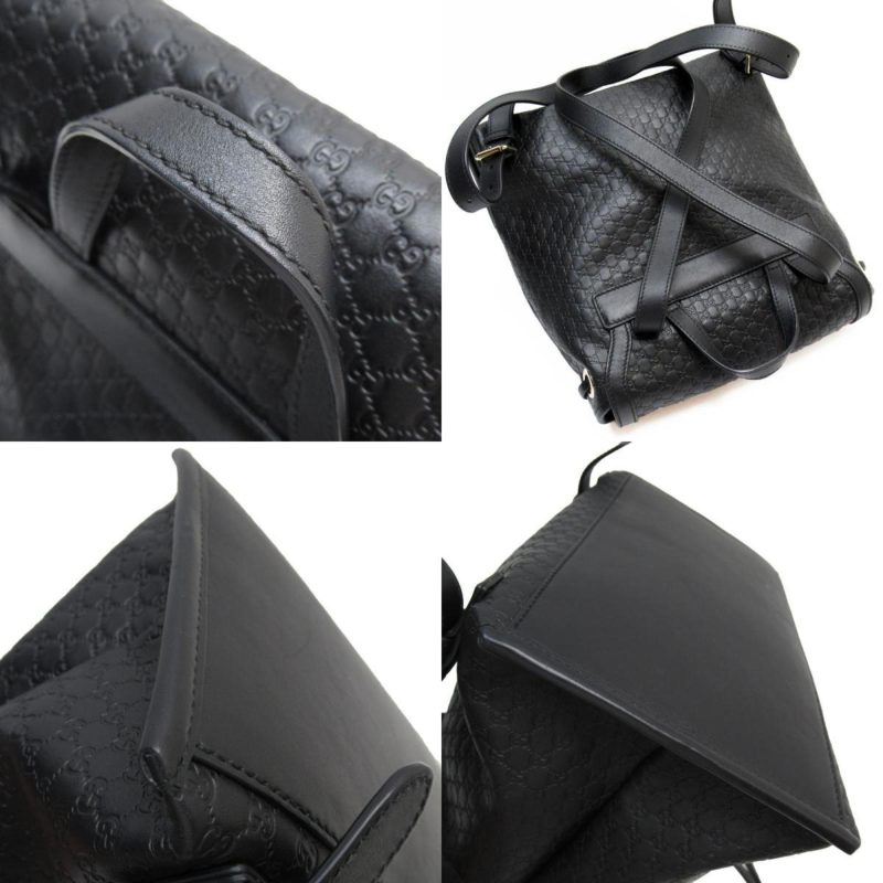Gucci  Leather Backpack (Pre-Owned) - Barde - Image 3