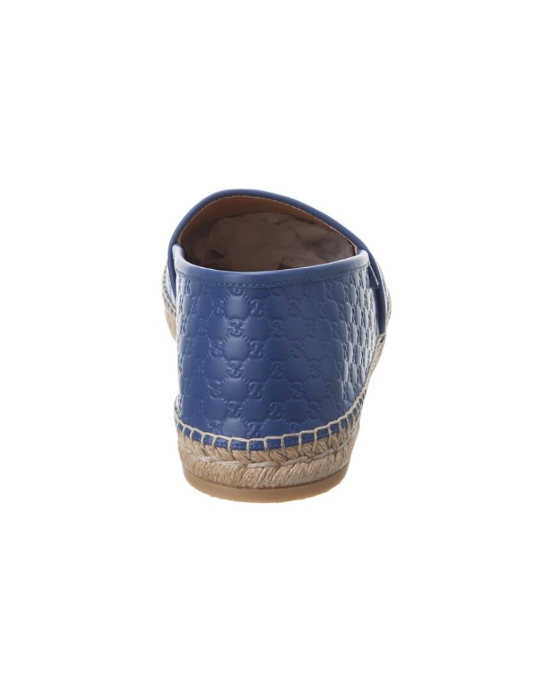 Gucci Microguccissima Leather Espadrille - Barde - Image 3