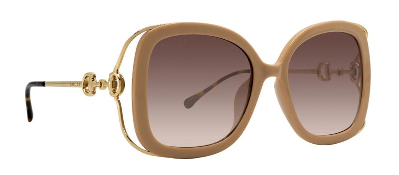 Gucci GG1021S W 003 Butterfly Sunglasses - Barde - Image 2