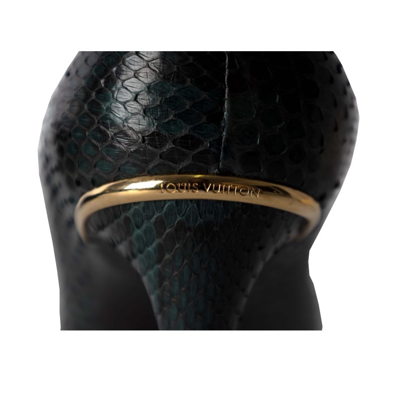 Louis Vuitton Snakeskin Eyeline Pumps - Barde - Image 5