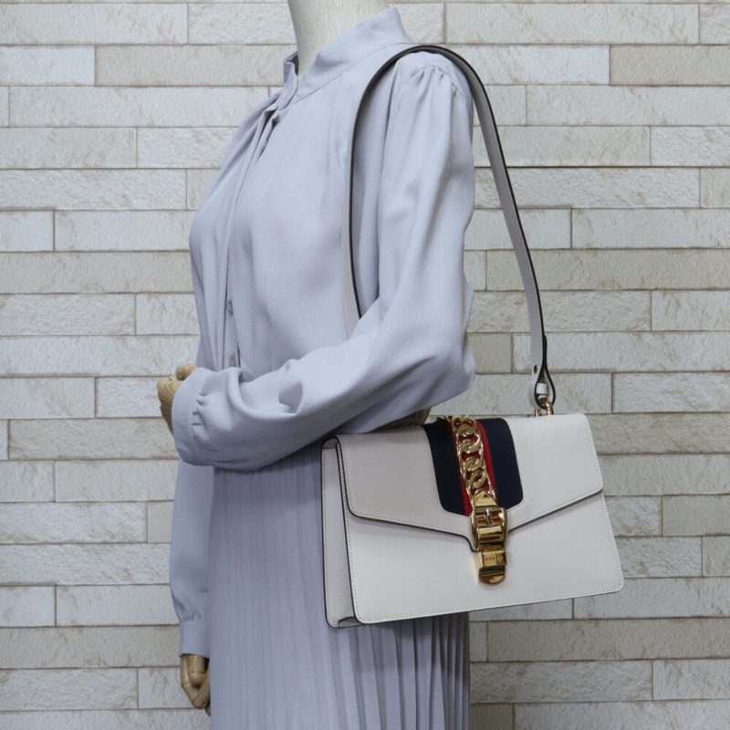 Gucci Daily  Leather Shoulder Bag (Pre-Owned) - Barde - Image 2