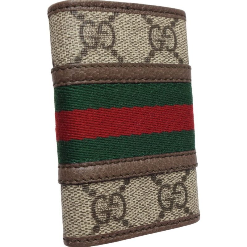 Gucci  Canvas Leather Keycase (Pre-Owned) - Barde - Image 3