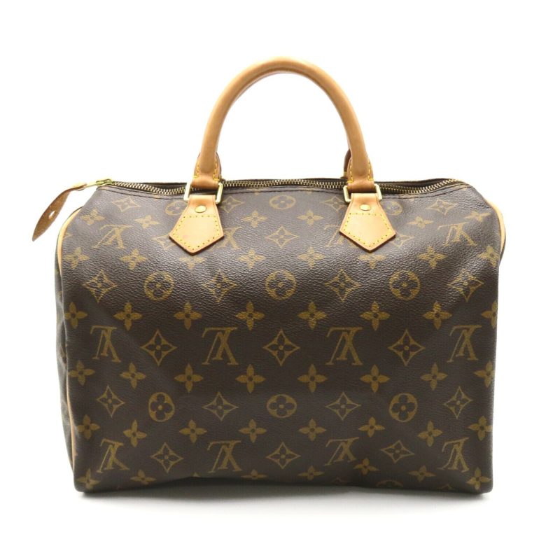 Louis Vuitton Speedy 30 Handbag Monogram Brown - Barde - Image 2